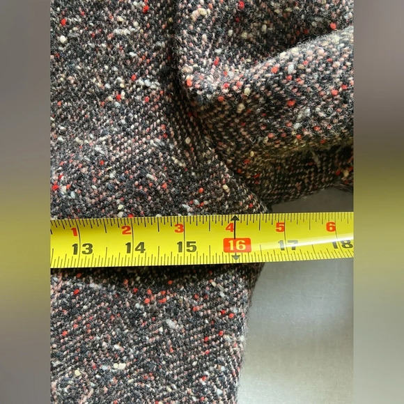 Bazar Christian Lacroix designer wool tweed pink multi colored blazer Sz 38 - Picture 11 of 14